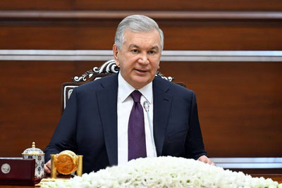 Изрображение 'Президент провел встречи с делегациями ОАЭ и Саудовской Аравии'