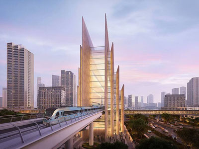 Image of 'The world's tallest metro station will be built in Dubai.'