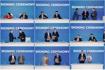Image of 'Over 30 investment agreements were signed in Tashkent.'