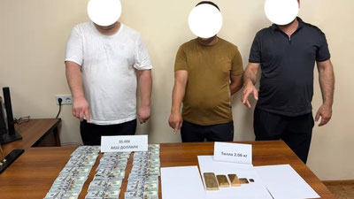 Image of 'Counterfeit gold sellers were caught in Tashkent.'
