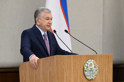 Image of 'Shavkat Mirziyoyev spoke sharply about the conflict between Israel and Iran.'