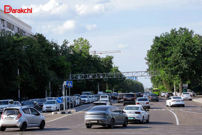 Изрображение 'Жара усиливается: в Ташкенте +40'