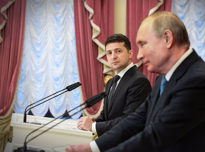 Image of 'Putin said he is ready to meet with Zelensky.'