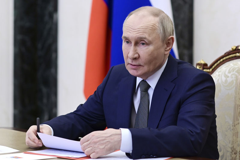 Image of 'Putin could not convince the entrepreneurs.'