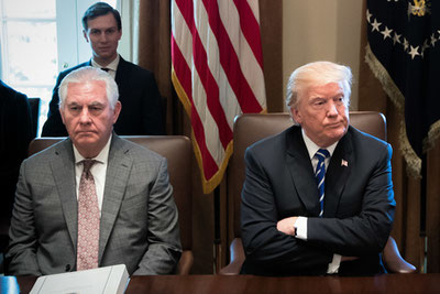Image of 'NATO shortened the summit so that Trump wouldn't lose interest.'