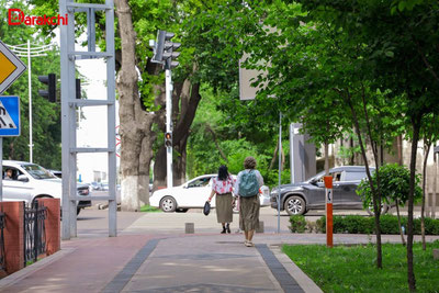 Image of 'Today, the temperature will rise up to 42 degrees.'