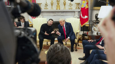 Image of 'What did Trump discuss with Zelensky?'