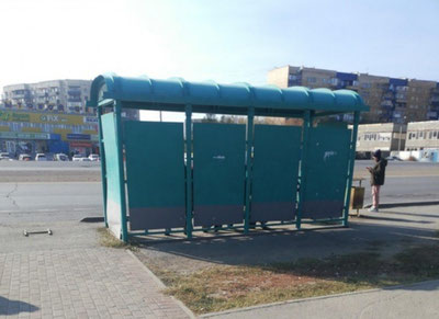 Image of 'In Kazakhstan, a pregnant woman gave birth at a bus stop.'