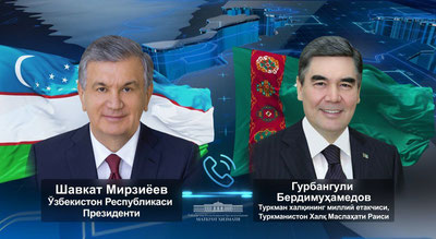 'Шавкат Мирзиёев Гурбангули Бердимуҳамедовни туғилган куни билан табриклади'ning rasmi