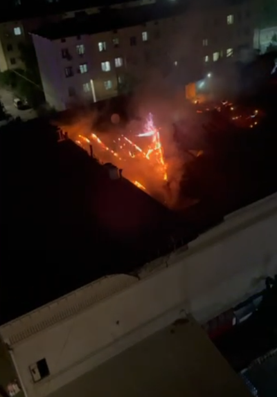 Изрображение 'В Ташкенте и Андижане горели свадебные залы (видео)'