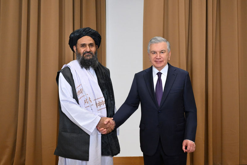 Image of 'Shavkat Mirziyoyev received the Deputy Prime Minister of Afghanistan on economic matters.'