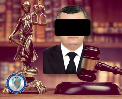'Хоразмда оқлов ҳукмини чиқариб беришни ваъда қилган судья ушланди'ning rasmi