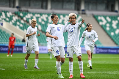 Image of 'The Uzbekistan women's national team has qualified for the Asian Cup.'