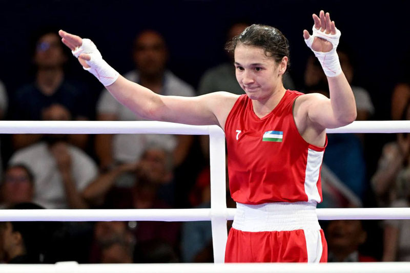 Изрображение 'Навбахор Хамидова стала чемпионкой Кубка мира по боксу'