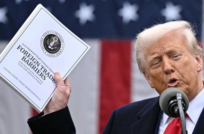 Изрображение 'Президент США уведомил 14 стран о повышении торговых пошлин с 1 августа'