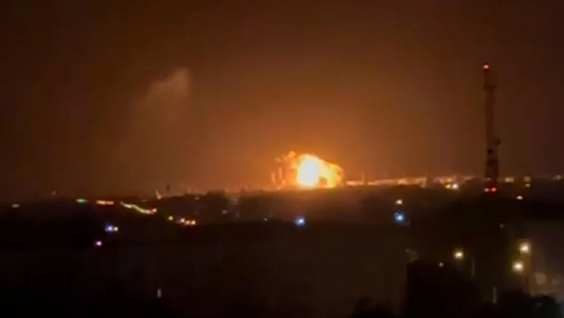 Image of 'In London, the court issued a verdict against those who set fire to a Ukrainian aid warehouse.'