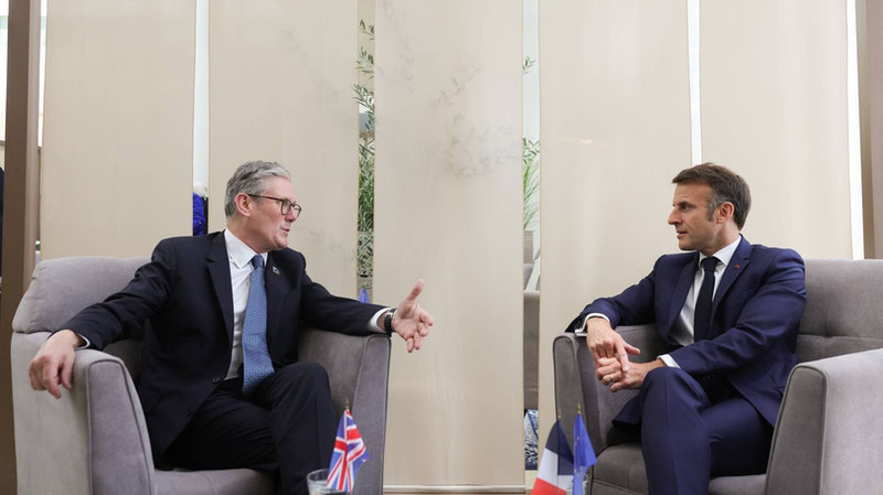 Image of 'Great Britain and France guard the borders of Ukraine'