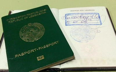 Image of 'In Tashkent, the "propiska" has been abolished.'