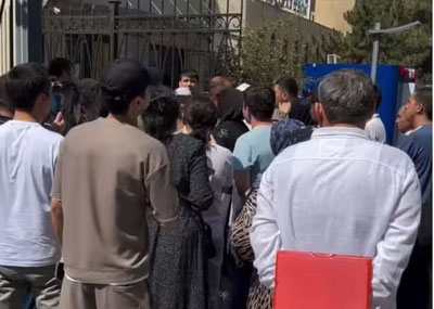 Image of 'In Tashkent, hundreds of people were deceived by paying for a house in advance.'
