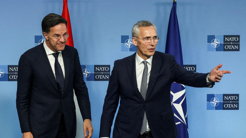 Image of 'The NATO Secretary General criticized the Russian delegation.'
