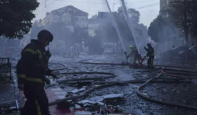 Image of 'Russia launched a massive attack on Ukraine'
