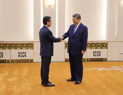 Image of 'The leader of TIV met with Xi Jinping, why?'