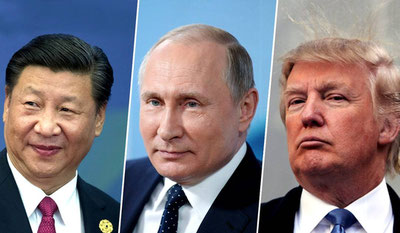 'Трамп, Путин ва Си Цзиньпин сентябрь бошида Хитойда учрашиши мумкин'ning rasmi