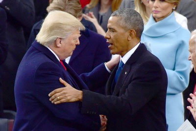 Image of 'The translated text in English, maintaining the exact HTML structure, is:  ```htmlTrump accused former President Barack Obama of fraud```'