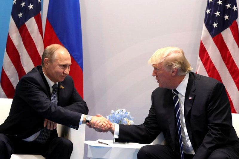 Image of 'The purpose of Trump's visit to China is to meet with Putin?'