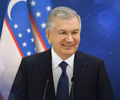 Изрображение 'Президенту Узбекистана поступают поздравления с днем рождения'