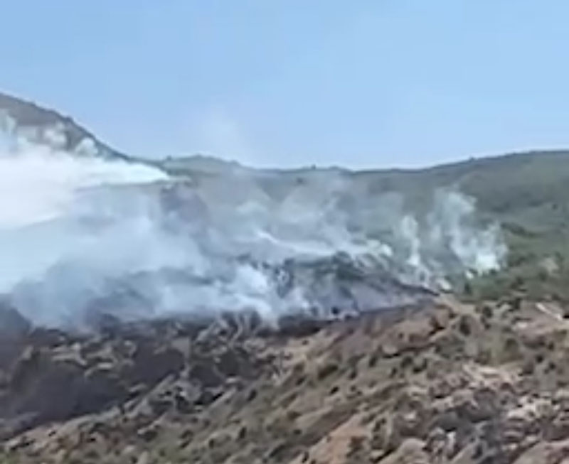 Image of 'The fire in Bustonlik took more than 6 hours to extinguish.'