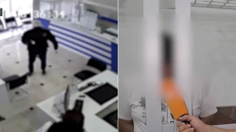 Image of '```htmlA man who attempted to rob a bank was sentenced to 5 years in prison```'