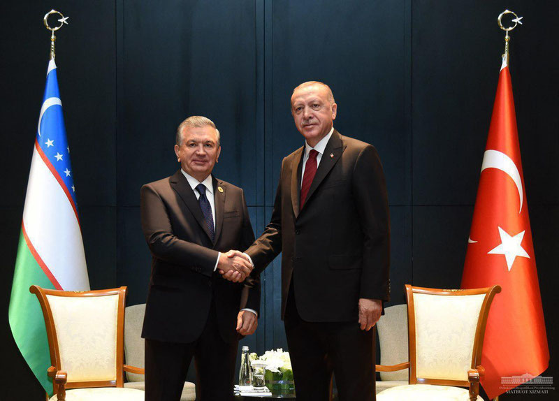 Image of 'Erdoğan also congratulates the leader of Uzbekistan on his birthday'