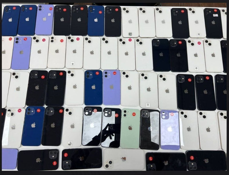 Изрображение 'На границе задержаны лица, пытавшиеся тайно ввезти 180 iPhone'