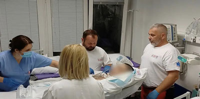 Image of 'In Croatia, a seriously ill Uzbek citizen was repatriated to their homeland.'