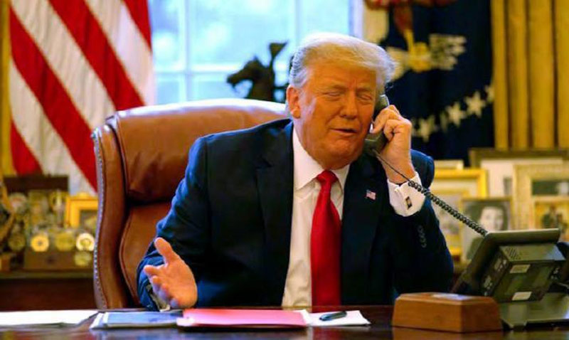 '"Donald-d-d” va “Emmanuel-l-l”: Tramp dunyo yetakchilari bilan “erkin stil”da muloqot qila boshladi'ning rasmi