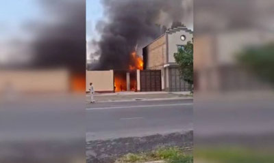 Изрображение 'В страшном пожаре в Андижанской области погиб 1 человек, еще один пострадал'