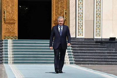 Image of 'Shavkat Mirziyoyev is going to Turkmenistan'