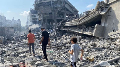 'Isroilning Gʻazodagi tajovuzi qurbonlari soni qancha boʻlgani aytildi'ning rasmi
