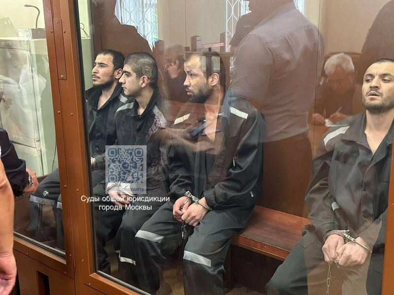 Изрображение 'Четверо исполнителей теракта в «Крокусе» признали в суде свою вину'