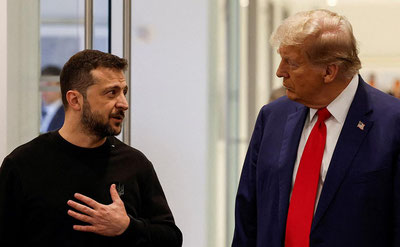 'Trump Zelenskiy bilan telefon orqali suhbatlashdi'ning rasmi