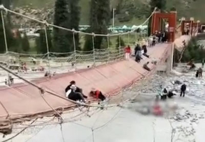 Image of 'In Khitoyda, five people died as a result of the collapse of the eighth bridge.'