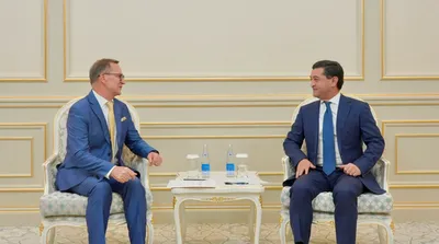 Изрображение 'Посол Украины Микола Дорошенко завершил свою дипмиссию в Ташкенте'