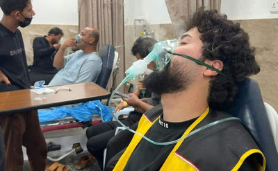 Image of 'In Iraq, more than 600 pilgrims were poisoned by gas.'