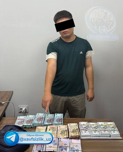 Изрображение 'Жителя Коканда поймали на продаже фальшивых сумов'