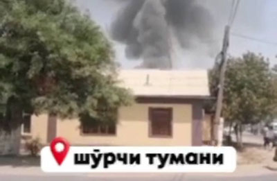 Изрображение 'В Сурхандарье произошел взрыв на заправке'