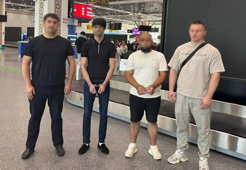 Image of 'Uzbek citizens wanted by Interpol and detained in the USA and Turkey were brought to Tashkent.'