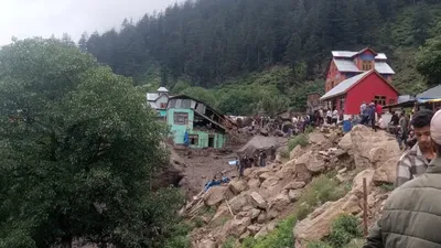 Image of 'Heavy rain in Kashmir led to the death of tourists.'