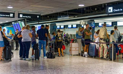 Image of 'A Brazilian woman was arrested at the airport with 10 kg of cocaine.'