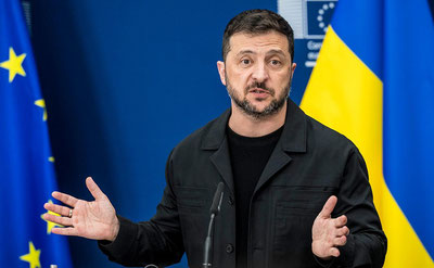Image of 'Zelensky: The counteroffensive should start from the current front line'